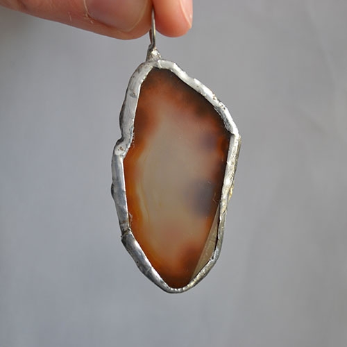 Achátový plátok 5